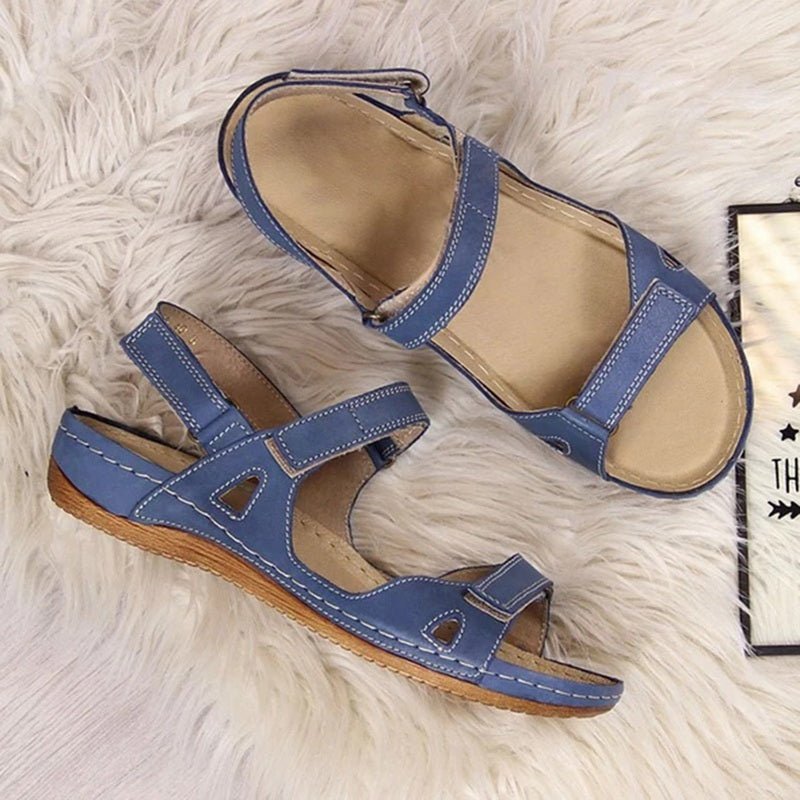 Summer Women Sandals Soft Comfortable Flat Sandals - AroundTheWineCooler